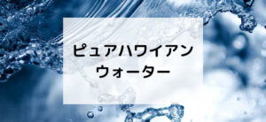 【毎日更新】ピュアハワイアンウォーターはどのポイントサイト経由が一番お得か！